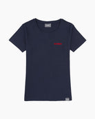 ICHBIN T-Shirt Damen Herzensgüte Navy/Rot