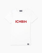 ICHBIN T-Shirt Damen Lebensfreude Weiß/Rot